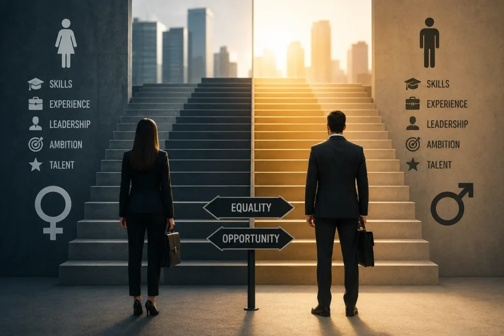 gender equality concept illustration