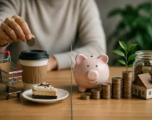 saving money and investing concept