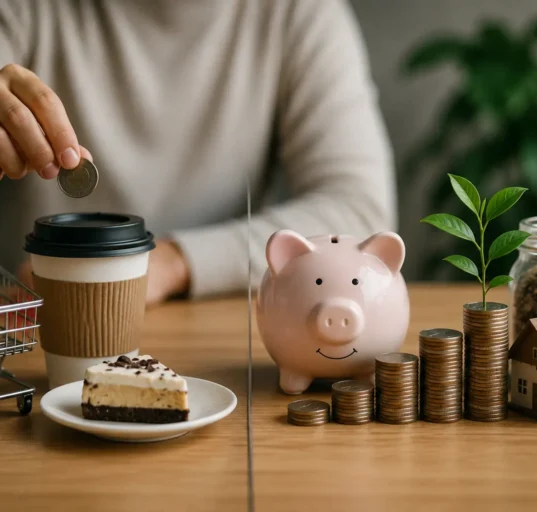 saving money and investing concept