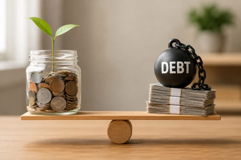 How to Build Savings While Paying Off Existing Debt