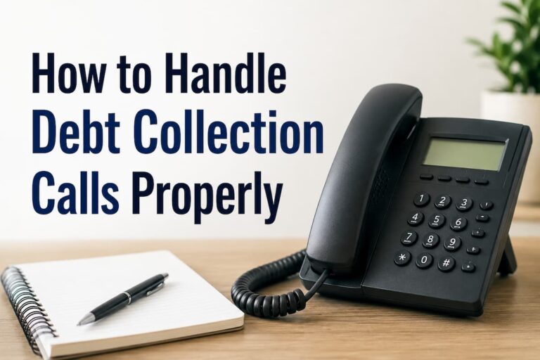How to Handle Debt Collection Calls Properly