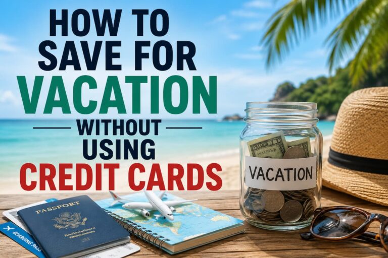 How to Save for Vacation Without Using Credit Cards