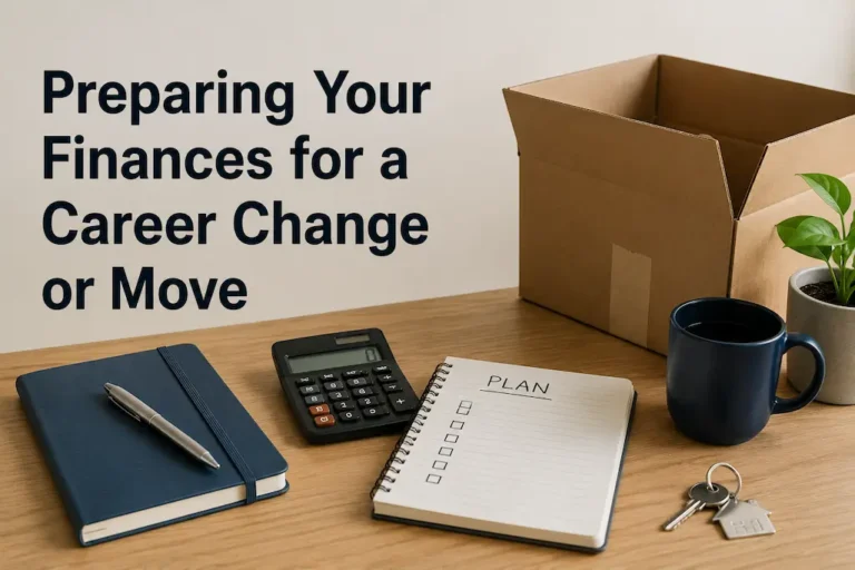 Preparing Your Finances for a Career Change or Move