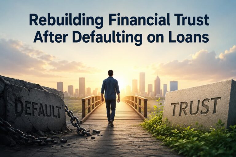 Rebuilding Financial Trust After Defaulting on Loans