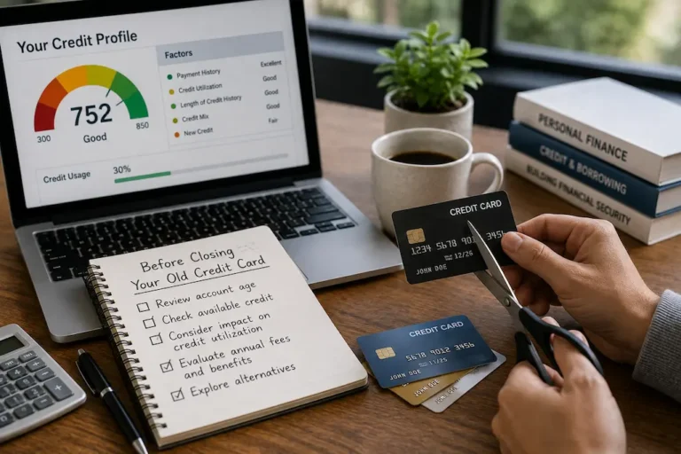 How Closing an Old Credit Card Can Affect Your Credit Profile