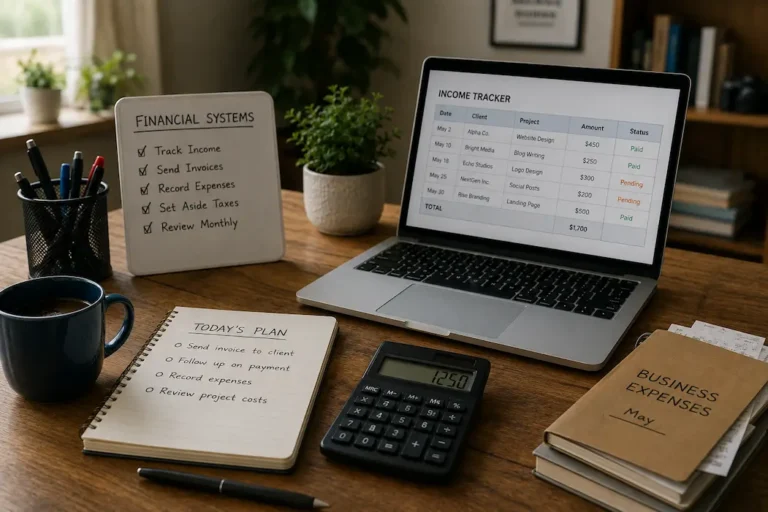 The First Financial Systems Every New Freelancer Should Put in Place